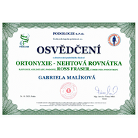 certifikát